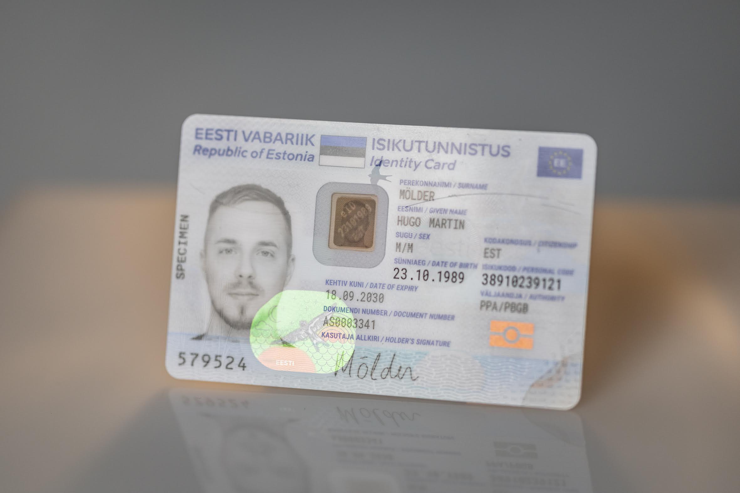 Eesti uus ID-kaart võitis rahvusvahelise auhinna